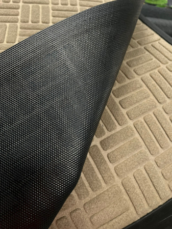 Covor intrare, Model Palermo 766/102, Dimensiunea 60 x 90 cm, Bej [1]