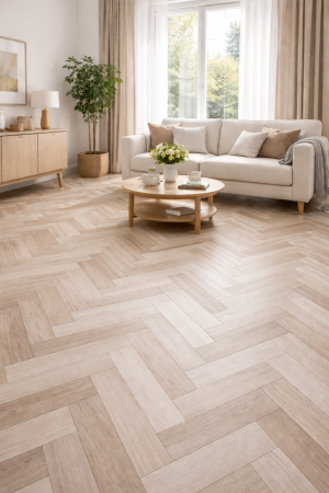 Linoleum - Covorul PVC linoleum Tree 95-2, 1.5 m, 2 m, 2.5 m, 3 m, Crem/Bej Suport Pasla