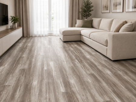 Linoleum - Covorul PVC linoleum Bern Oak 94-5, 1 m, 2 m, 3.5 m, Bej, Suport Pasla