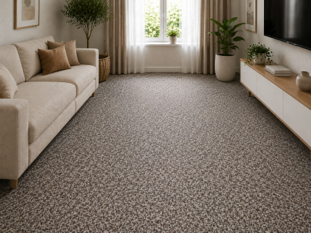 Linoleum - Covorul PVC linoleum Sare si Piper, Latimi 1.5 m, 2 m, Grej