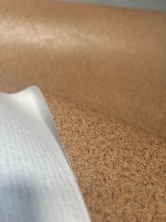 Covorul PVC linoleum Sare si Piper, Latimi 2 m, Bej, Suport Pasla [2]