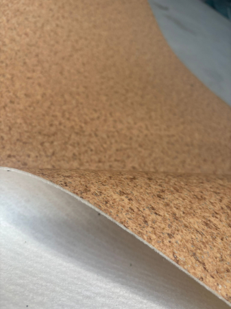 Covorul PVC linoleum Sare si Piper, Latimi 2 m, Bej, Suport Pasla [3]