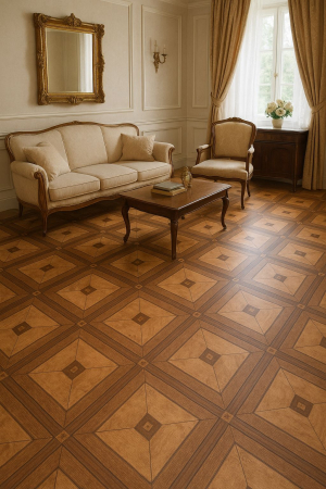 Linoleum - Covorul PVC linoleum Victoria, Latimi 1.5 m/ 2m , Maro, Suport Pasla