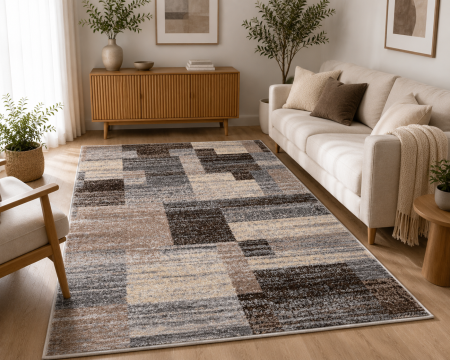 Covoare Living - Covor Sufragerie/ Dormitor, ModelDaffi 13133/190, Gri