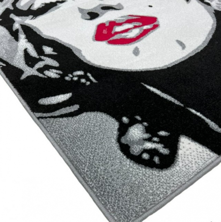 Covor Model Marlin Monroe 11608, Dreptunghiular, Gri [7]