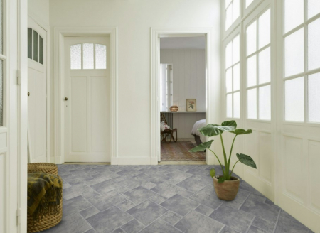 Linoleum - Linoleum Model Sand Stone 911, Latime 200 cm, Gri