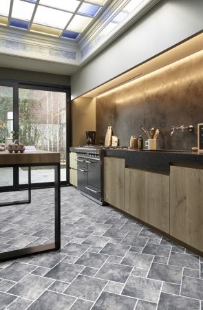 Linoleum Model Sand Stone 919, Latime 200 cm, Gri [1]