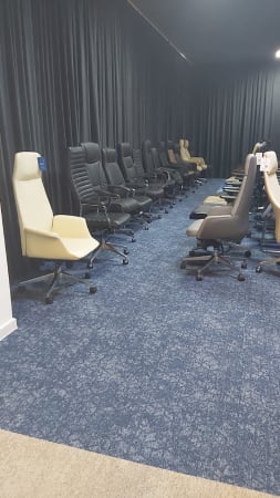 Mocheta Modulara Dale, Olanda, Clasa 31, Trafic Comercial, Model Realise 523 Navy, Bleumarin, Albastru, 5 mp / cutie (20 dale, 50 x 50 cm), Grosime 6.5 mm, Inaltime Fir 3.4 mm, Polipropilena , Model R [7]