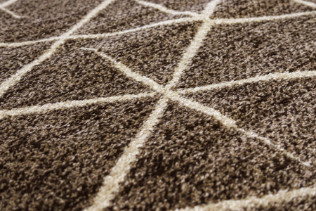 Covor Living/Dormitor, Model 13036/130, Dreptunghiular, Bej/Maro [3]