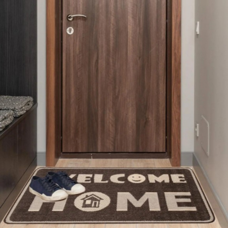 Covor Intrare, Model 19159/91 Flex Antiderapant, Maro 50 x 80 cm [4]