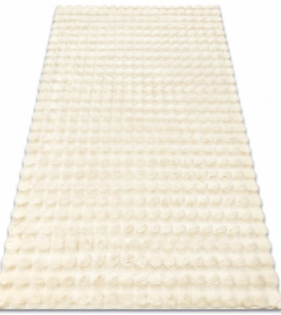 Model Blana Iepure Lop 050, Covor Living/Dormitor, Efect 3D, Crem [13]