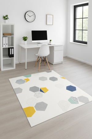 Covoare Living - Model Cancun 18277-061, Covor Belgian, Multicolor