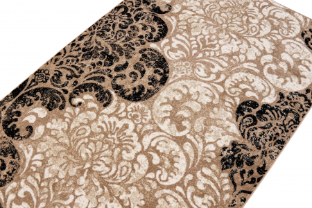 Covor Dreptunghiular ,Model Cappuccino 16116, Crem/Maro [4]