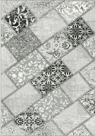 Covoare Moderne - Model Cappuccino, Covor Dreptunghiular, Gri