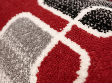 Traversa Festonata, Model Cappuccino16402/509, Rosu [7]