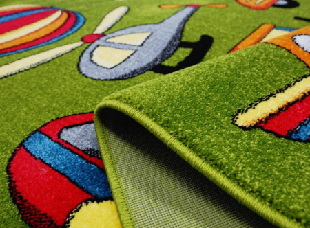 Model Copii 11242, Covor Dreptunghiular, 160 x 230 cm, Verde [1]