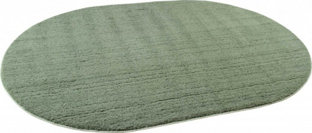 Model din Microfibra, Covor Oval 23000-30, Verde [4]