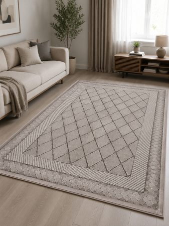 Covoare Living - Covor Sufragerie/ Dormitor, Model Fashion 32009/120, Bej