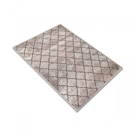 Covor Living/Dormitor, Model Fashion 32019/120, Crem/Maro [6]
