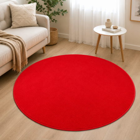 Covoare Living - Covor Rotund, Model Kolibri 11000/120,  Rosu