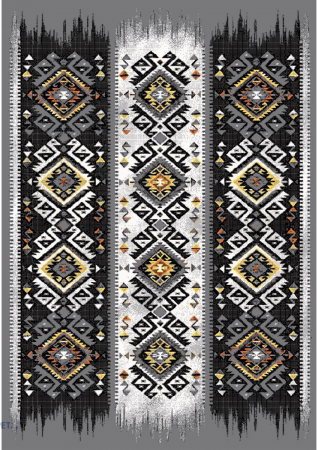 Covor Dreptunghiular, Gri,Model Kolibri [0]