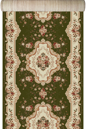 Traverse Dormitor - Model Lotos 570/310, Traversa festonata, Latime 60 cm, Verde