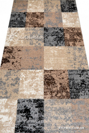 Model Cappuccino 16015/12,Traversa Latime 120 cm, Crem/Maro [3]