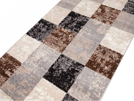 Model Cappuccino 16015/12,Traversa Latime 120 cm, Crem/Maro [2]