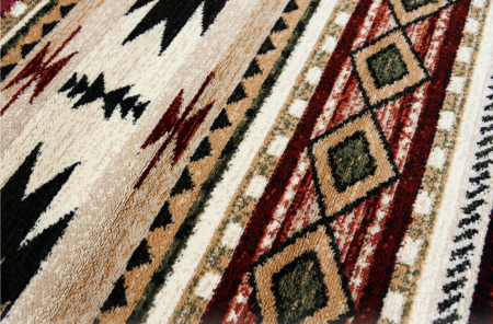 Covor Traditional Sufragerie, Model 15080/120, Bej/Maro [1]