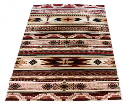 Covor Traditional Sufragerie, Model 15080/120, Bej/Maro [8]