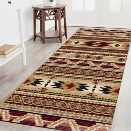 Covoare Moderne - Covor Traditional Sufragerie, Model 15080/120, Bej/Maro