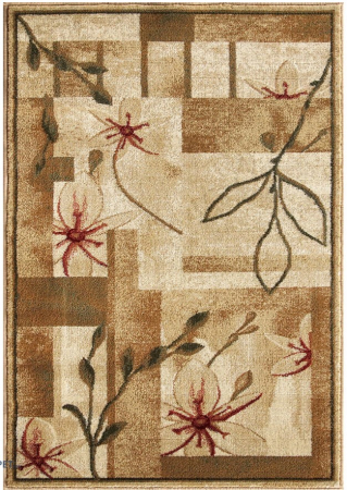 Covor Sufragerie/Dormitor, Model Lotos 1510, Crem/Bej [1]