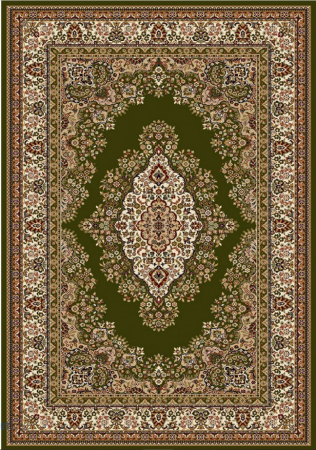 Covor Clasic Sufragerie, Model Lotos 1524/310, Covor Dreptunghiular, Verde [3]