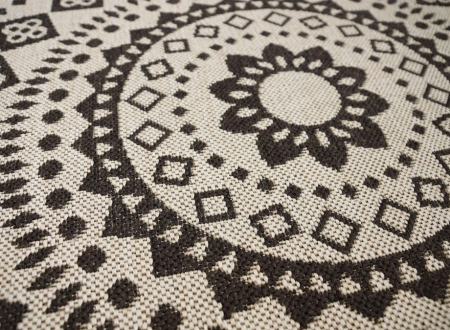 Covor Rotund, Model 19100/19, Sufragerie/Bucatarie Crem [2]