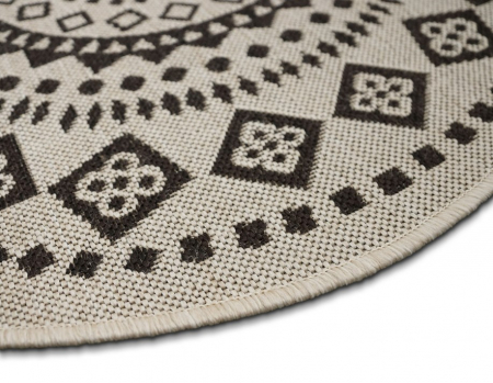 Covor Rotund, Model 19100/19, Sufragerie/Bucatarie Crem [1]