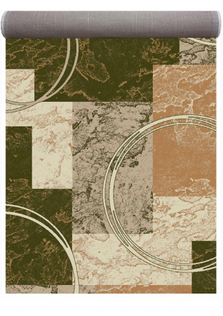Traversa festonata, Model Lotos 15001/310 Latime 100 cm, Verde [6]