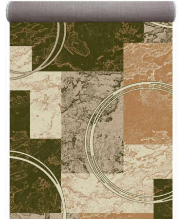 Traversa Hol, Model 15001/310, Festonata Latime 80 cm, Verde [6]