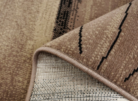 Covor Sufragerie/ Dormitor, Model Luna 1805/12, Oval, Bej [1]