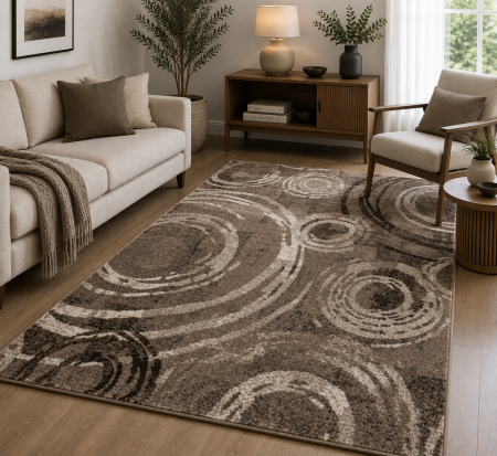 Covoare Living - Covor Sufragerie/ Dormitor, Model Mira 24010/132, Maro