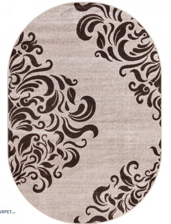 Covoare Living - Covor Sufragerie/Dormitor, Model Mira 24031/243, Oval, Maro
