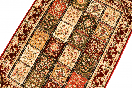 Model Timbre 1518/120, Traversa Hol festonata, Latime 150 cm, Rosu [1]