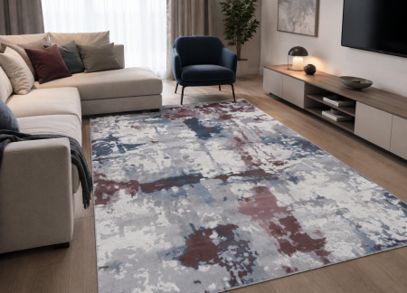 Covoare Living - Covor Sufragerie/ Dormitor, Model Topaz 1807-X, Covor Egiptean, Gri