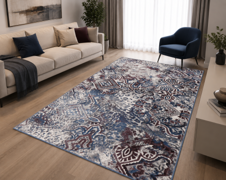 Covoare Living - Covor Sufragerie/ Dormitor, Model Topaz 8020M, Covor Egiptean, Multicolor