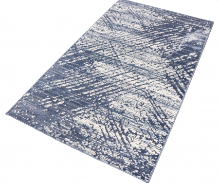 Covor Sufragerie/ Dormitor, Model Abstract liniar Toscana 4L, Covor Egiptean, Albastru deschis / gri-albăstrui [6]