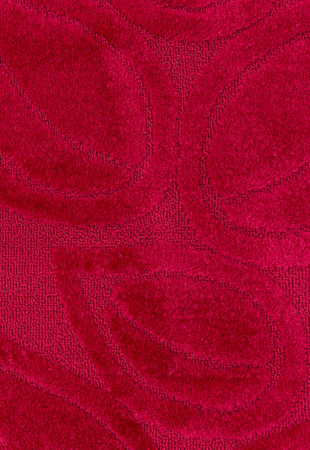 Set 2 Covorase de baie, Antiderapante, Flora 2577 Rosu, 50x80/40x50 cm [4]