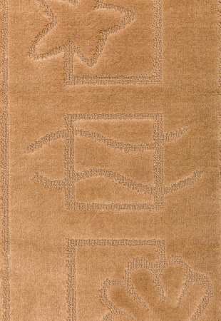 Set 2 Covorase antiderapante de baie, Maritime 2546, Bej, 60x100/50x60 cm [3]