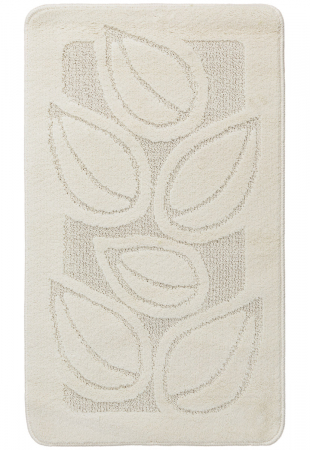 Set 2 Covoras baie, Flora 2517 Ecru, 60x100 cm, 50x60 cm [2]