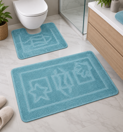 Covorase - Set 2 covorase baie Maritime 2534 Star Blue