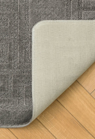 Set 2 Covorase de baie, Antiderapante, Ethnic 2503, Gri Inchis [4]