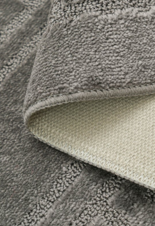 Set 2 Covorase de baie, Antiderapante, Ethnic 2503, Gri Inchis [1]